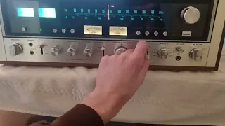 Sansui 9090 Stereo Receiver Demo!