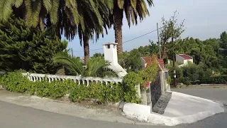 Walk to the Beach in Kriopigi Village Chalkidiki Greece Day Walking Tour