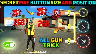 Fire Button Size In Free Fire | Fire Button Size And Position | 2gb 4gb 6gb Ram Free Fire Setting