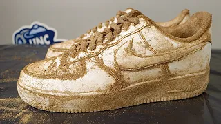 Restoring the DIRTIEST Air Force 1's!! - Does RESHOEVN8R Really Work?