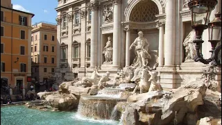 Rome City Virtual Walk - Italy🇮🇹 | Rome Trevi Fountain to Pantheon