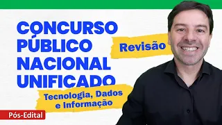 Revisão CNU Tecnologia, Dados e Informação - Concurso Nacional Unificado