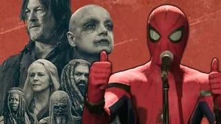 THE WALKING DEAD CAST Reacts to Spider-Man Leaving the MCU