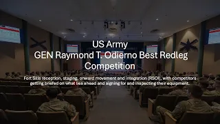 US Army:  GEN Raymond T.  Odierno Best Redleg Competition