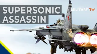 Российский истребитель МиГ-31 Foxhound: Mach 3.0 Monster Supersonic Assassin