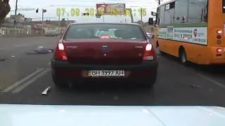 Авария в Одессе 07 09 2014