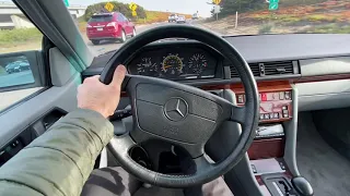 1995 Mercedes-Benz E320 cabriolet Driving Video @Bringatrailer