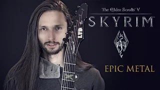 ★ Skyrim: "Dragonborn" (Dovahkiin) - Metal Theme Song (Guitar) by Srod Almenara