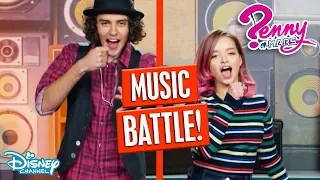 MUSIC BATTLE 👊🏼 | Penny & Sebastian | Penny on M.A.R.S | Disney Channel Africa