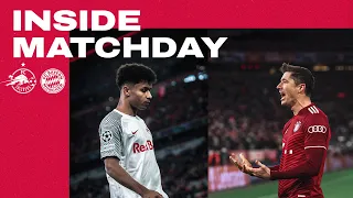 INSIDE MATCHDAY | Bayern - Salzburg | The best view of our 2nd leg in Munich