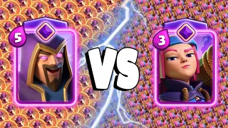 EVOLVED WIZARD Vs EVOLVED FIRECRACKER - Clash Royale Challenge