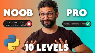 Python BEGINNER to ADVANCED in 10 levels