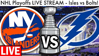 LIVE STREAM: ISLANDERS VS LIGHTNING GAME 6! (NHL Stanley Cup Playoffs New York-Tampa Bay PlayByPlay)