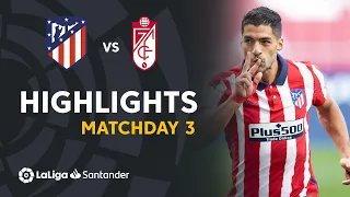 Highlights Atlético de Madrid vs Granada CF (6-1)