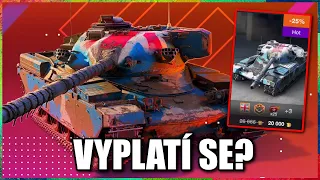 Chieftain Mk.6 - Vyplatí se za 20.000 goldů? | WoT Blitz