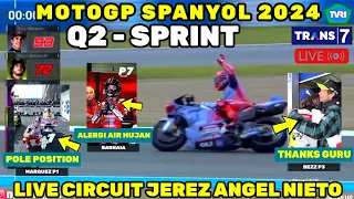 LIVE HARI INI🔴SPRINT MOTOGP SPANYOL 2024‼️BERITA MOTOGP HARI INI,MOTOGP HARI INI, MARC MARQUEZ POLE