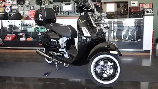 Custom Black 'n Chrome Vespa GTS Super by Vespa Motorsport