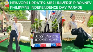 MISS UNIVERSE R BONNEY CELEBRATES PHILIPPINE INDEPENDENCE DAY PARADE