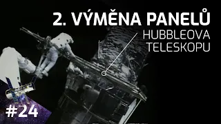 Vesmírná technika - Druhá výměna fotovoltaických panelů Hubbleova teleskopu