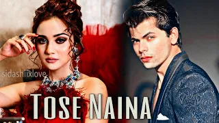 Tose naina jabse mile 🥺❤️Sidashi vm 😍| #Sidashi #Siddharthnigam #Ashisingh