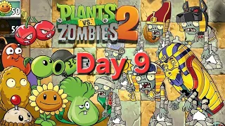 Plants Vs Zombies 2 Ancient Egypt Day 9