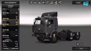 ETS2 mod review Kamaz