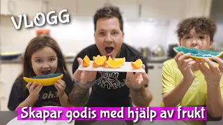 Skapar godis av frukt & Jakt på hus - VLOGG