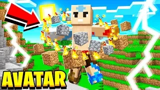 BECOMING the AVATAR in MINECRAFT!