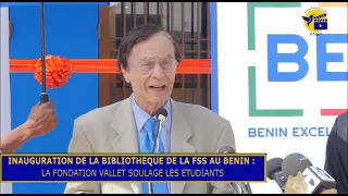 Inauguration de la Bibliothèque BE-FV FSS- Reportage by epro