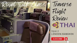 Thai Airways Royal Silk Business Class Review 777-300ER London Heathrow - Bangkok