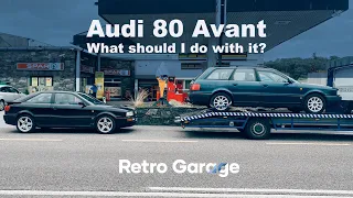My Audi 80 Avant 16 Valve B4 - Retro Garage Vlogs