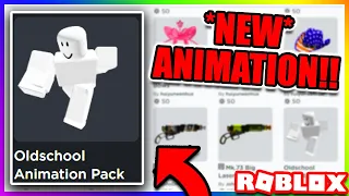 *NEW* OLD SCHOOL ANIMATION PACK In Roblox | Roblox Made a NEW Animation Pack after 3 YEARS! [REVIEW]