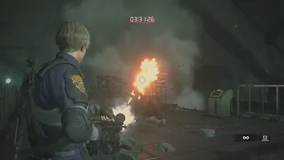 What happens if you don't kill Mr. X with Rocket Launcher RE2