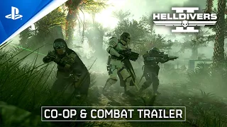 Helldivers 2 - Co-op and Combat Trailer | PS5 & PC Games