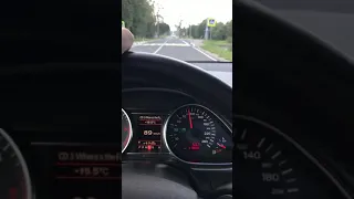 Расход Audi Q7 по трассе 90 км/ч