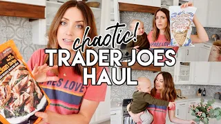 HUGE Trader Joes Haul for Family of 5 | Quick & Easy Snack and Meal Ideas | Kendra Atkins