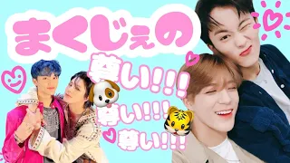 マクジェノ 🐯🐶 あ〜尊いなぁなケミです💖🌈  NCT DREAM 엔시티 マーク ジェノ #NCTDREAM 7DREAM 마크 제노 hotsauce