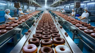 How Entenmann’s Chocolate Donuts Are ACTUALLY Made