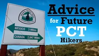 Advice for Future PCT Hikers