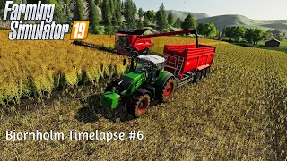 Fertilizing, Harvesting Canola And Buying New Combine | Bjornholm #6 | FS19 Timelapse