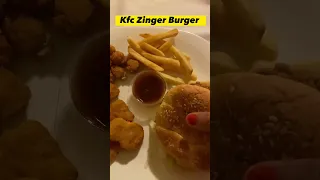Kfc Zinger Burger #australia