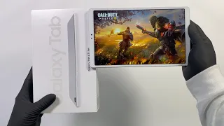 Unboxing New Samsung Galaxy Tab A7 Lite + Gaming Test 2021