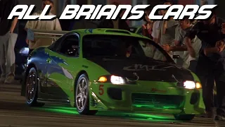 Fast & Furious - All Of Brian's Cars Ranked Worst To Best