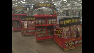 TNT Fireworks at the Walmart in Bullhead City AZ  +  New fireworks for 2024