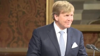 King of the Netherlands visits UK Parliament on 23 October 2018