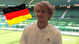 Alexander Zverev Speaks German - Halle 2021 (HD)