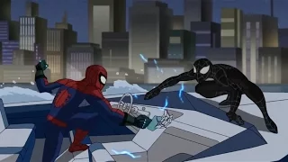 Spectacular Spider-Man (2008) Black Suit Spider-Man vs Chameleon part 2