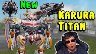 New Beefy KARURA TITAN Aether with Glaive & Lance - War Robots WR