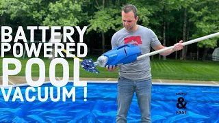 Cordless Pool Vacuum you NEED !!!