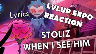 Helluva Boss LVLUP EXPO crowd reaction | Stoliz - When I see him